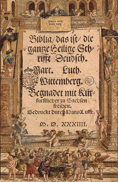 Luther első teljes bibliakiadása
